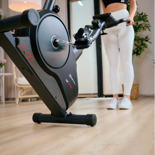 Велотренажер  Hop-Sport HS-2080 Spark model 2025 black/red - фото №8